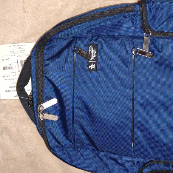 🙀ORIGINAL PENGUIN by MUNSINGWEAR Trio Collection Backpack in Blue/Black - Picture 15 of 16